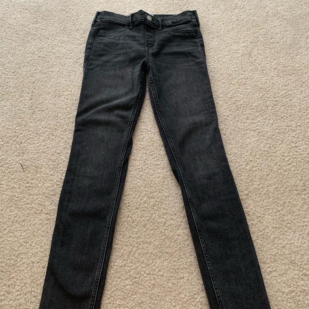 Girls Abercrombie stretch slim jeans